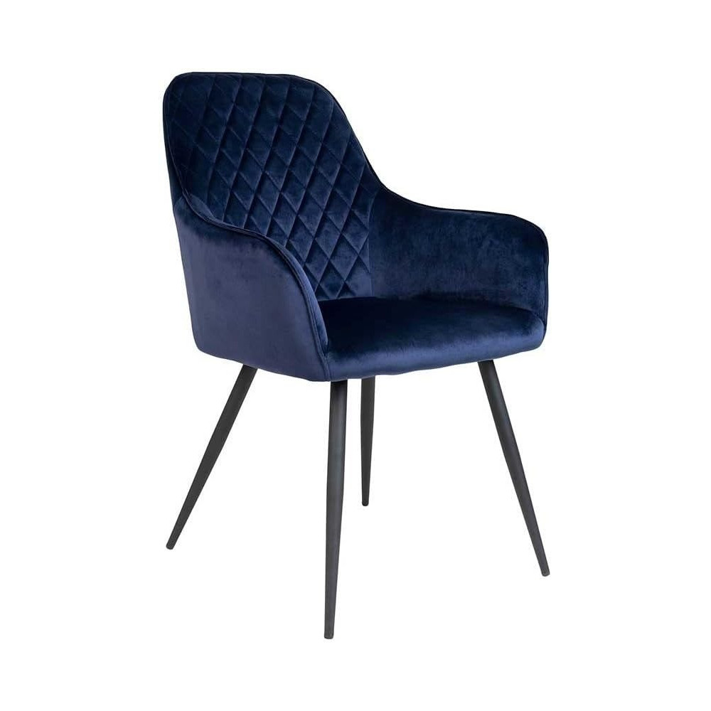 Raj Funiture Velve Fabric Dining Room Chairs Living Room Chair For Restaurant Visitor Office, Blue