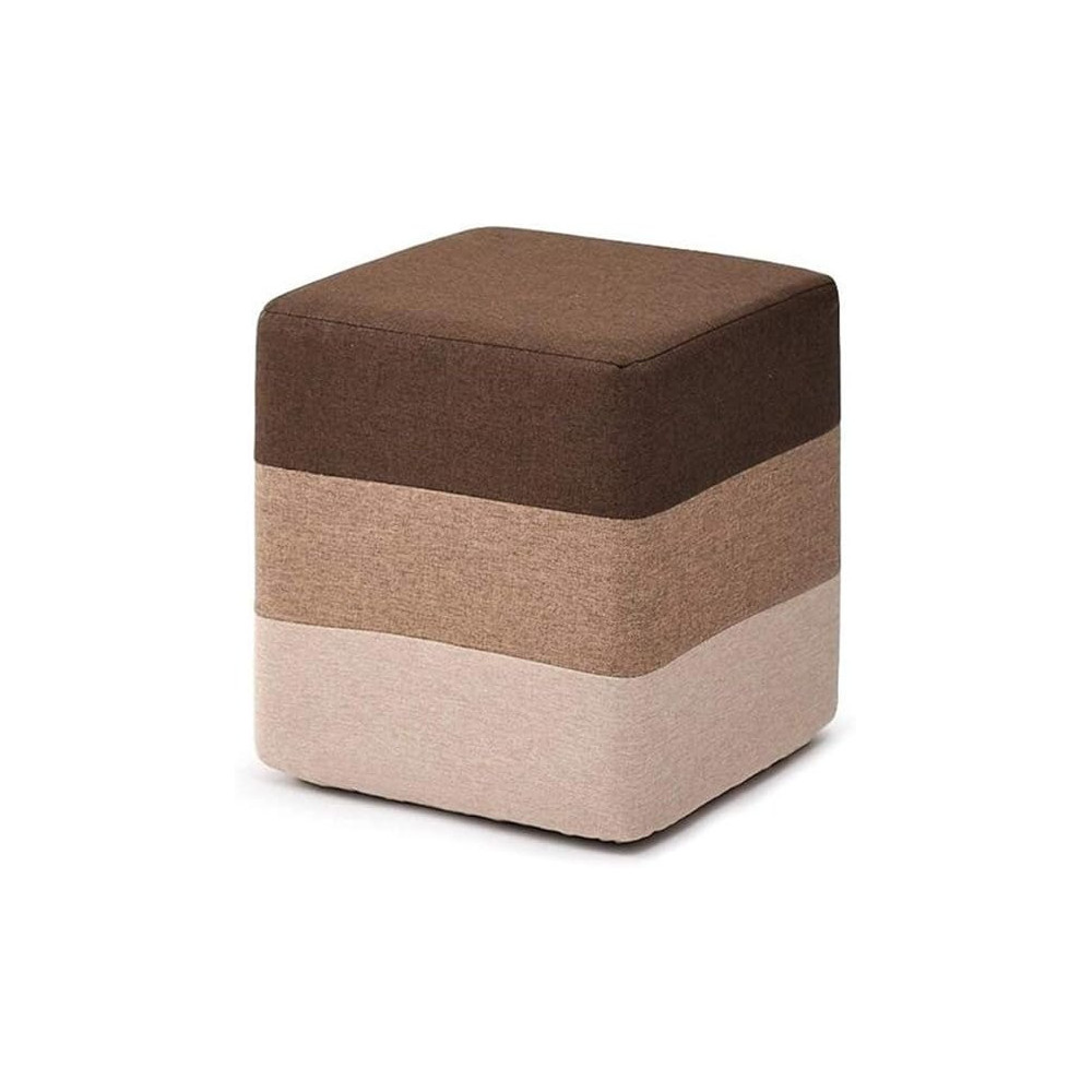 Raj Furniture Creative Ottoman Pouffe Stool, Brown