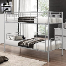 Karnak Bunk Bed Heavy Duty Silver, 90 x 190 Cm