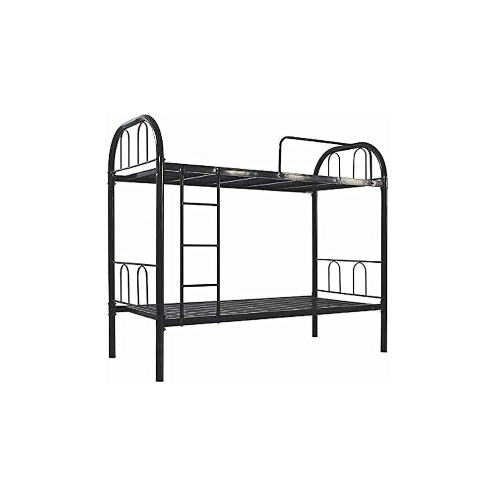 Raj Furniture Iron Metal Bunk Bed, 190 x 90 x 83 cm, Black