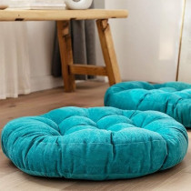 Raj Furniture Round Shape Pillow Cushion, Blue, 22 x 22 Inch