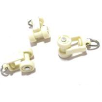 Raj Furniture Curtain Channel, 100 Pieces, Ivory