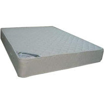 Raj Furniture Relaxing Devan Bed With Spring Mattress 90 cm x 190 cm x 20 cm, Off White