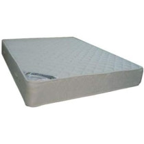 Raj Furniture Relaxing Devan Bed With Spring Mattress 90 cm x 190 cm x 20 cm, Off White