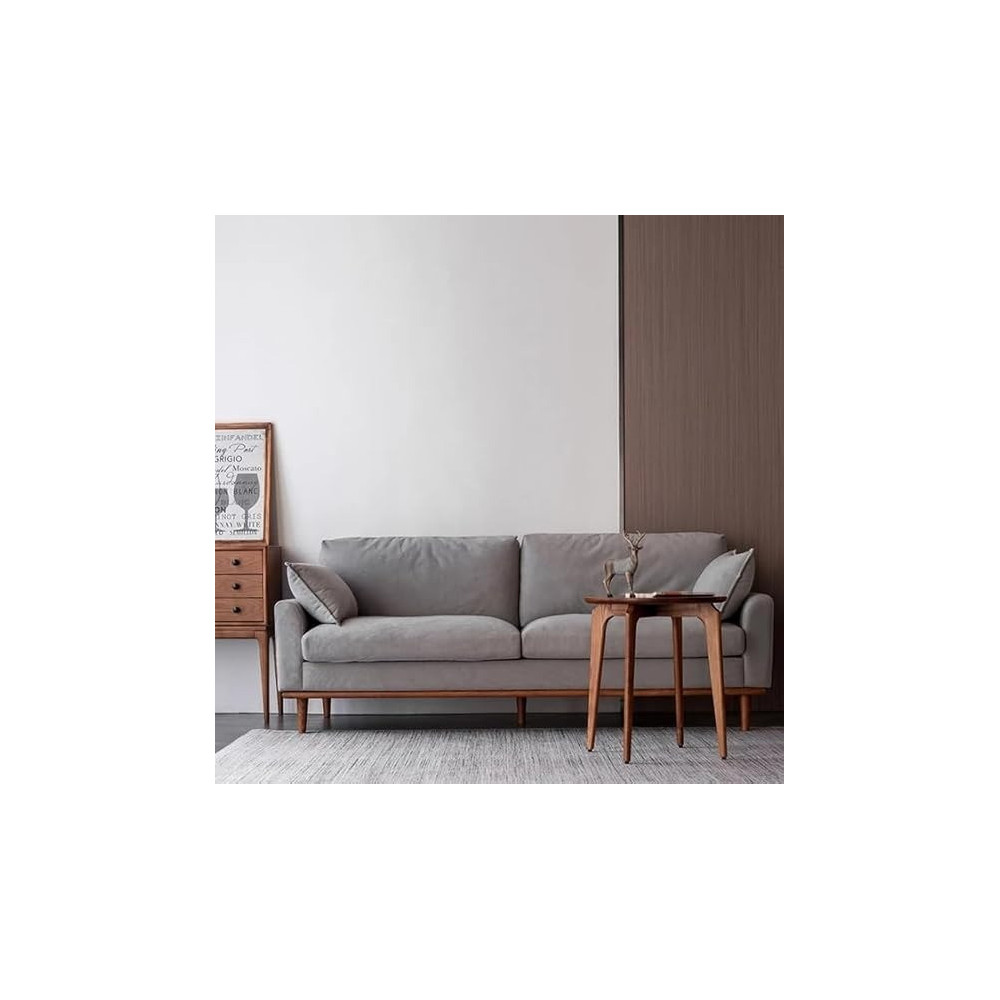 Raj Furniture Living Room Luxury Sofa Set, Grey