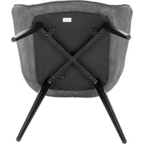 Svosva Dining Room Chairs Living Room Chair Leather Pu Chair For Hotel Restaurant And Office Visitor, Grey