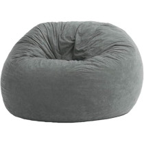 Raj Furniture Soft Bean Bag, Silver