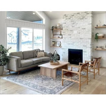 Ripple Furniture Smooth Lounge Sofa, Grey