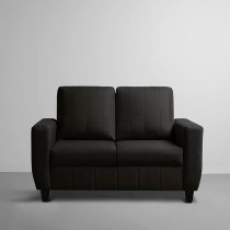 Raj Furniture Modern Fabric Sofa 5 Seater, Woody Brown