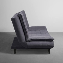 Ripple Furniture Foldable 3 Seater Sofa Cum, Ash Grey