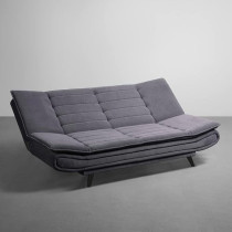 Ripple Furniture Foldable 3 Seater Sofa Cum, Ash Grey