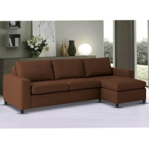 Raj Furniture Rhs 4 Seater L Shape Sofa Set For Living Room, Brown