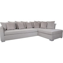 IDT Sofa For Living Room L Shaped Modern Style Elegant And Durable Sofa For Office Hotel Guest Room Sofa Couch, Grey