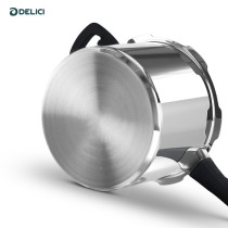 Delici Dripless Aluminum Pressure Cooker, ADPC7E, Chrome