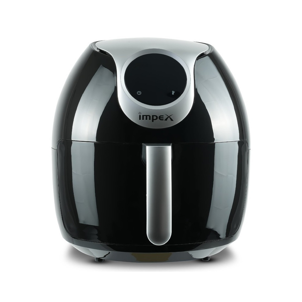 Impex Digital Display 10 Litre 1800 Watts Air Fryer For Home, Black
