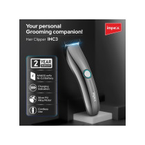 Impex 3 Watts Cordless Hair Clipper For Men, Black