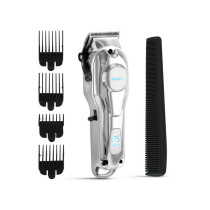 Impex 5 Watts 2000mAh Battery Digital LED Display Professional Hair Trimmer For Men, Grey