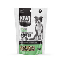 Kiwi Kitchens Raw Freeze Dried Grass Fed Lamb Green Tripe Topper Dog 150g