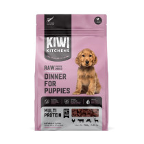 Kiwi Kitchens 350g Raw Freeze Dried Dinner Multi Protein Dry Puppy Food