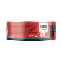 Kiwi Kitchens 85g Beef and Mussel Dinner Canned Wet Kitten Food