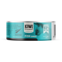 Kiwi Kitchens 85g Wild Caught Fish Dinner Canned Wet Cat Food