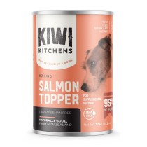 Kiwi Kitchens 170g x 4 pcs King Salmon Topper for Supplemental Feeding Canned Wet Dog Food
