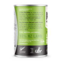 Kiwi Kitchens 170g x 4 pcs Grass Fed Lamb Dinner Canned Wet Dog Food