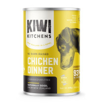 Kiwi Kitchens 375g Barn Raised Chicken Dinner Canned Wet Dog Food