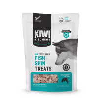 Kiwi Kitchens Raw Freeze Dried Fish Skin Dog Treats 50g
