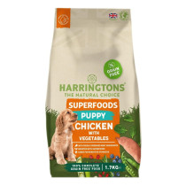 Harringtons 1.7kg Superfoods Chicken with Vegetables Puppy Dry Dog Food