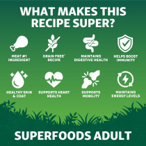 Harringtons 1.75kg Superfoods Salmon with Vegetables Adult Dry Dog Food
