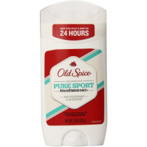 Old Spice High Endurance Anti-Perspirant And Deodorant, Pure Sport 3 Oz, Pack Of 5