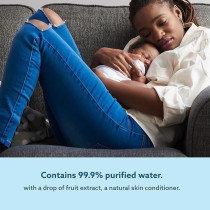 Waterwipes Mega Value Box Baby Wipes Pack Of 12 Pouches X 60 Sheets, 720 Wipes, White