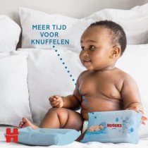Huggies Pure, Baby Wipes, 18 Packs Total 1008 Wipes, 99 Percent Pure Water Wipes, Fragrance Free For Gentle Cleaning And Protection, Natural Wet Wipes