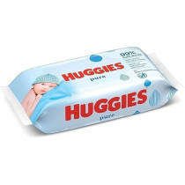 Huggies Pure Baby Wipes Pack Of 6, 336 Wipes