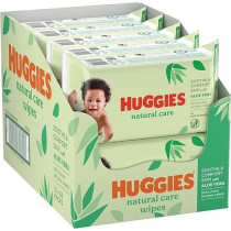 Natural Baby Wipes, Aloe Vera Wipes, 10 Pack X 56 Wipes, 560 Wipes