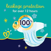 Pampers Baby-Dry Night Diapers For Extra Sleep Protection, Size 5, 12-17Kg, 88 Diaper Count