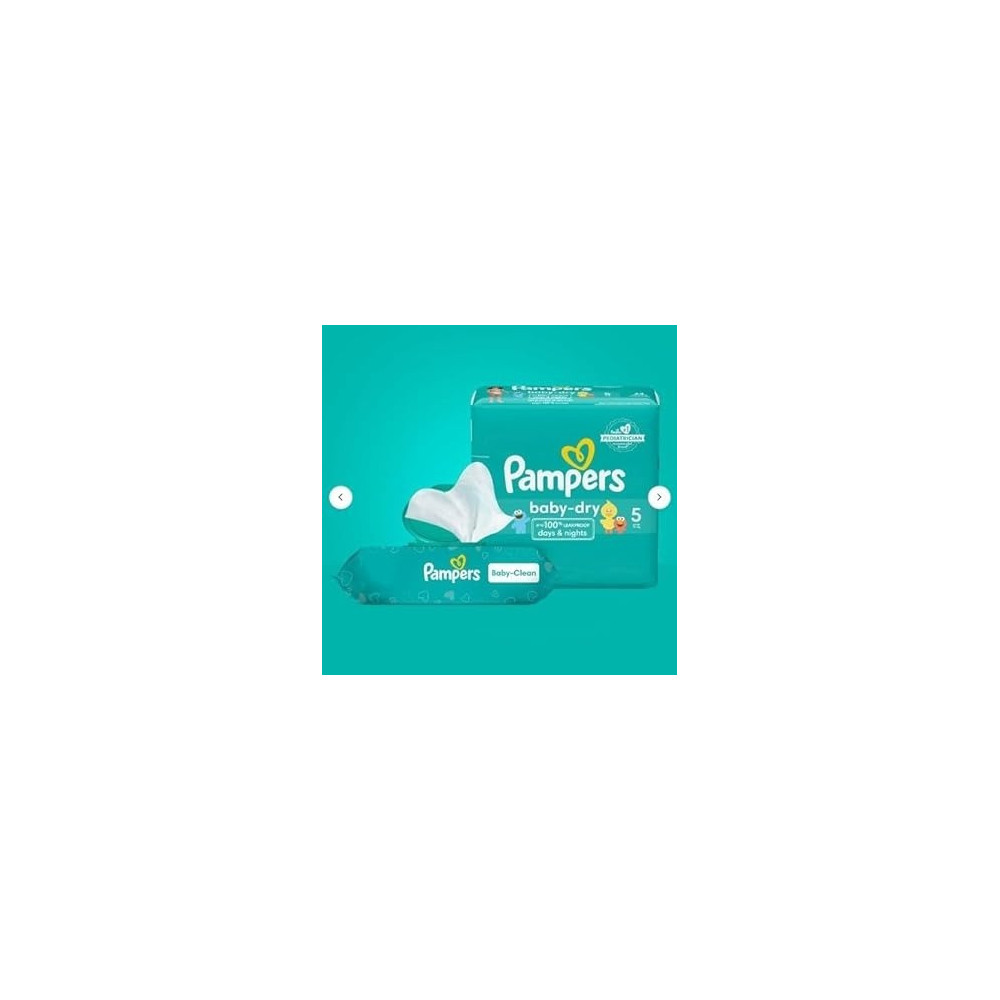 Pampers Fresh Clean Baby Scent Wipes, Pack Of 52 X 12