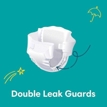 Pampers Baby-Dry Taped Diapers Up To 100 Percent Leakage Protection, Size 5, 11-25Kg, 180 Pcs