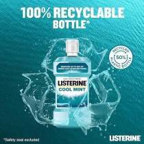 Listerine Cool Mint Mouthwash, 6 X 250Ml, Blue