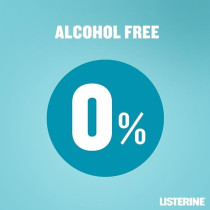 Listerine Breath Freshening Mouthwash, Cool Mint, Milder Taste, 500Ml