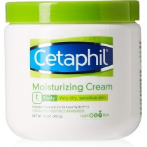 Cetaphil Moisturizing Cream For Dry/Sensitive Skin, Fragrance Free 16 Oz