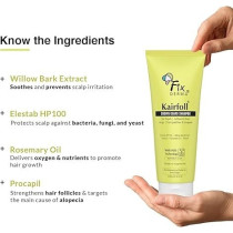 Fixderma Kairfoll Rosemary Oil Shampoo For Hair Growth, 200 Ml