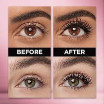 L'Oreal Paris Voluminous Makeup Lash Paradise Mascara, Blackest Black
