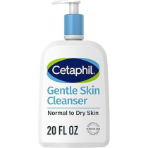 Cetaphil Hydrating Gentle Skin Cleanser For Dry To Normal Sensitive Skin, 591 ml