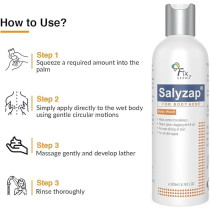 Fixderma Salicylic Acid Salyzap Body Wash For Acne, 200 Ml