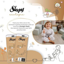 Sleepy Eco-Friendly Hypoallergenic Superior Absorbency Pants Size 5, 80 Count
