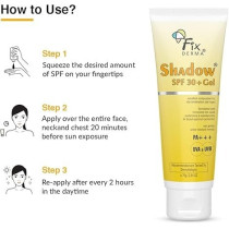 Fixderma Shadow Sunscreen SPF 30+ For Oily Skin, 75 g
