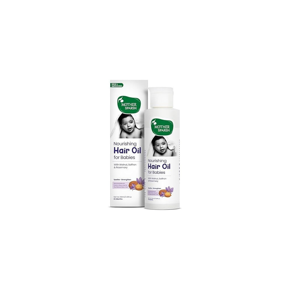 Mother Sparsh Nourishing Baby Hair Oil, 100 ml
