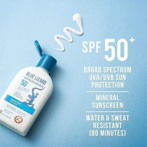 Blue Lizard Spf 50+ Sensitive Mineral Sunscreen With Zinc Oxide, 148 Ml